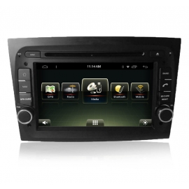 Car stereo GPS Nav Sat Android 10.0  Fiat Doblo 2015