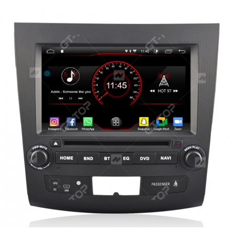 Car stereo Android 11.0  Peugeot 4007 (2007-2012)