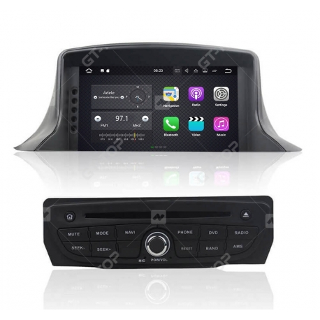 Car stereo GPS Nav Sat Android 10.0  Renault Megane 3 (2009-2016)