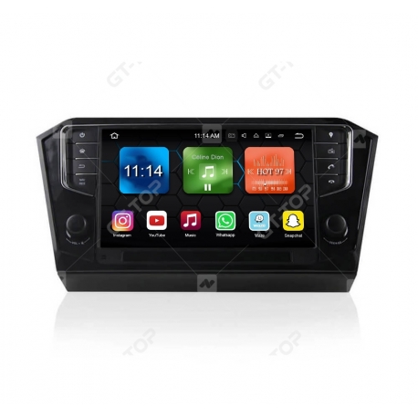 Car stereo GPS Nav Sat Android 10.0  VW Passat 2016