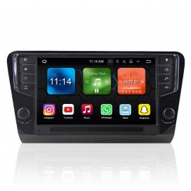Car stereo GPS Nav Sat Android 10.0  Skoda Octavia 2016