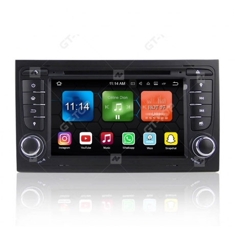Car stereo Audi A4 GPS Nav Sat Android 11.0 (2002-2007)